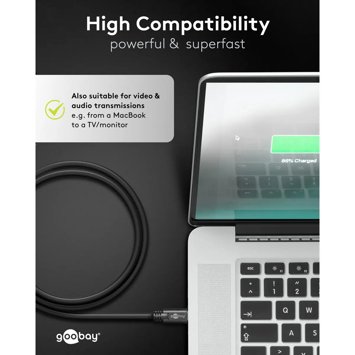 Кабель USB-C Goobay 612812 Photo 7
