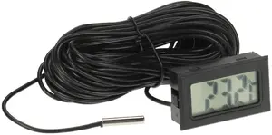 Unit PT-LCD/10M Digital Thermometer with LCD Display and 10M Cable