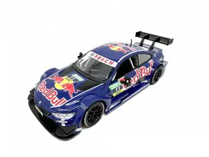 Pulio BMW M4 DTM Red Bull 1/24 mēroga automašīnas modelis ar gaismas un skaņas efektiem