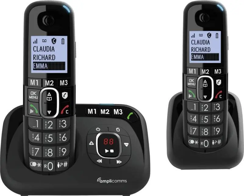 Amplicomms BigTel 1582 DECT bezvadu tālruņa