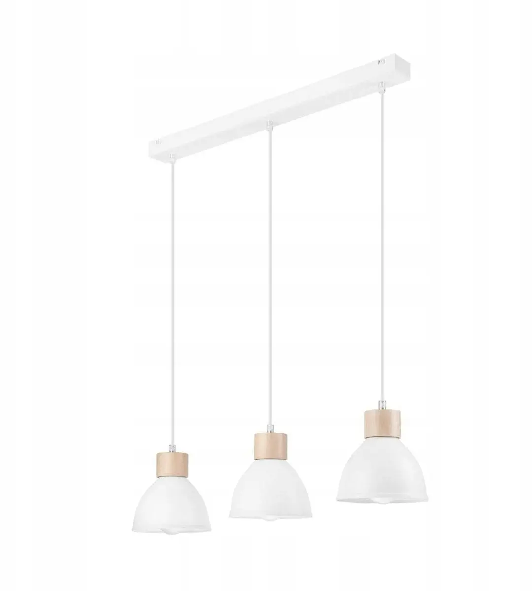 Piekaramā lampa Lamkur Nico 42107 baltā