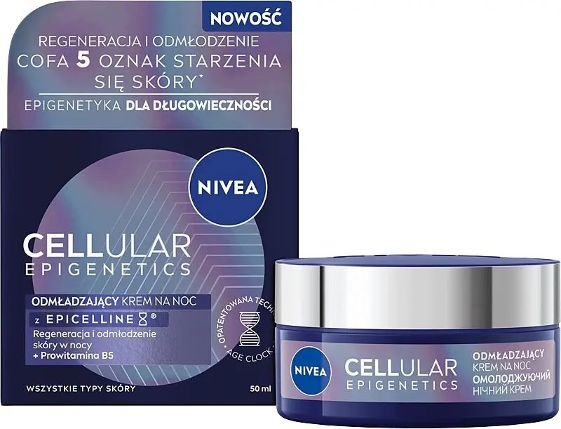 Nivea Cellular Epigenetics Atjaunojošs nakts krēms