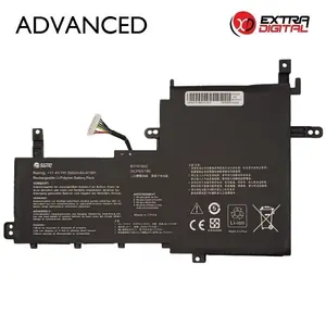 Klēpjdatora akumulators Extra Digital Advanced priekš ASUS B31N1842 3600mAh