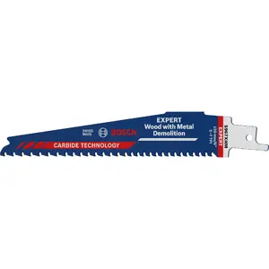 Bosch EXPERT Reciprocating Saw Blade S 967 XHM Wood with Metal Demolition 150mm 10-Piece Set