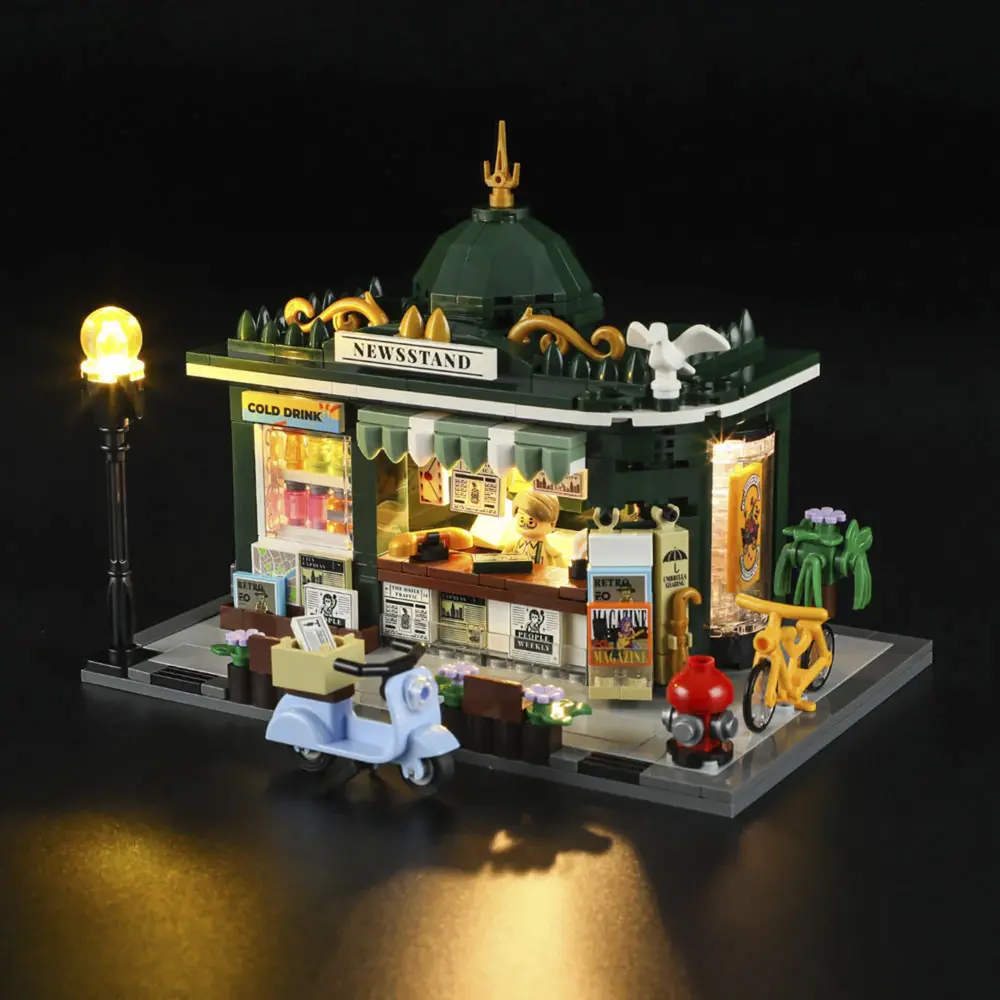Lumibricks F9023 Конструктор Новостной киоск City Life Photo 4