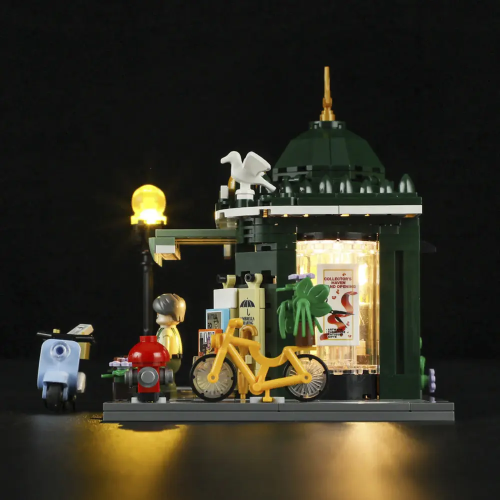 Lumibricks F9023 Конструктор Новостной киоск City Life Photo 5