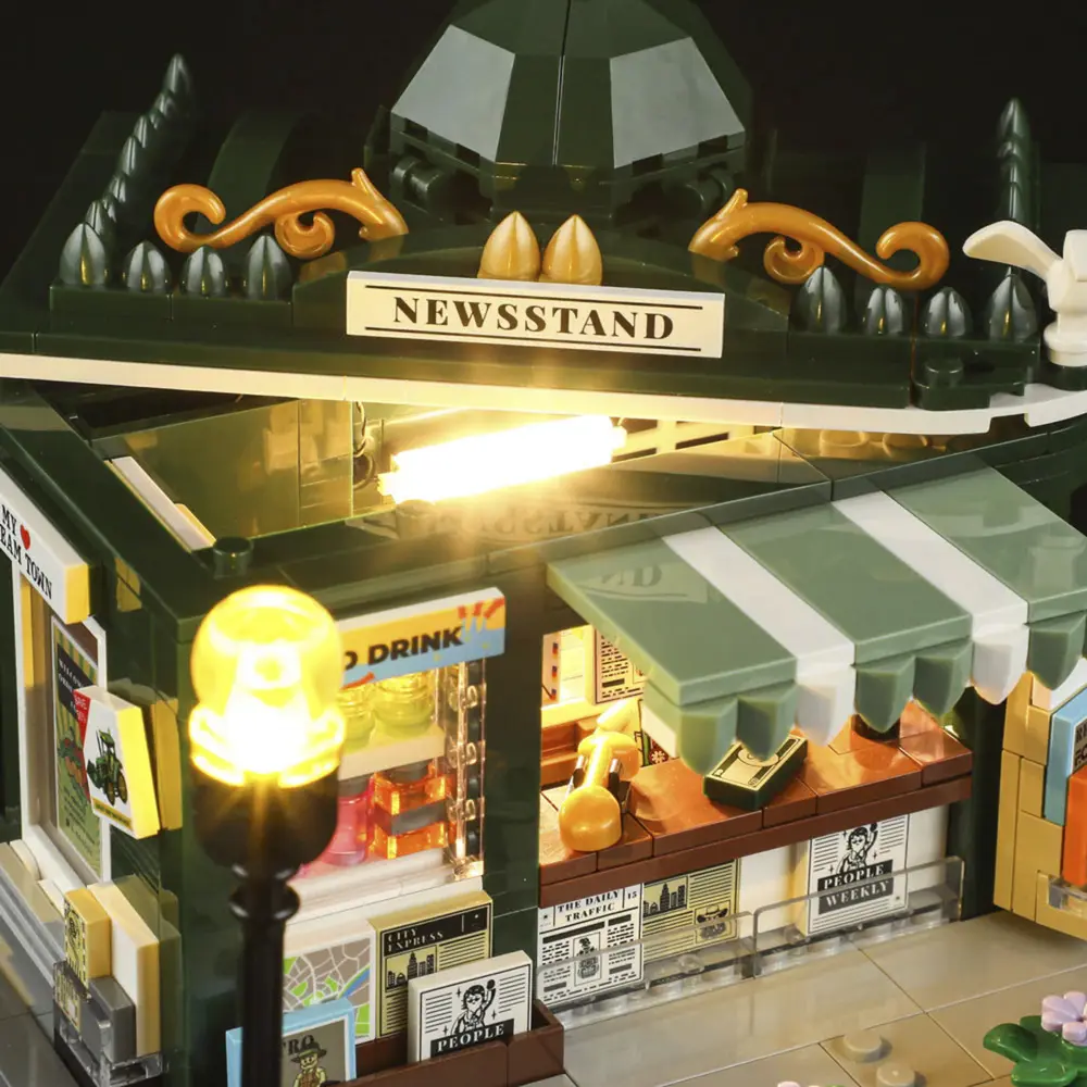 Lumibricks F9023 Конструктор Новостной киоск City Life Photo 6