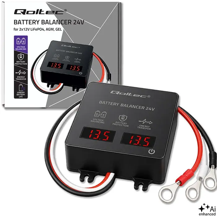 Балансир напряжения QOLTEC 51078 для 24В батарей Photo 6