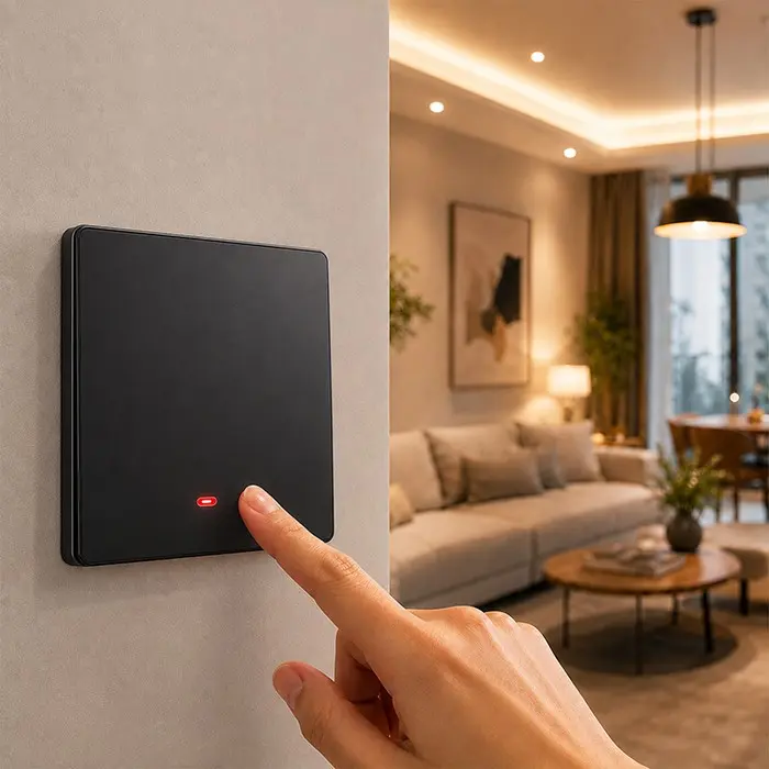 QOLTEC Smart Light Switch 52722 WiFi Tuya Photo 4