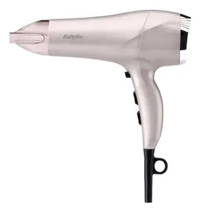 BaByliss Mauve Lustre D781E Hair Dryer 2300 W Light Pink with DC Motor and 2.2 m Cord