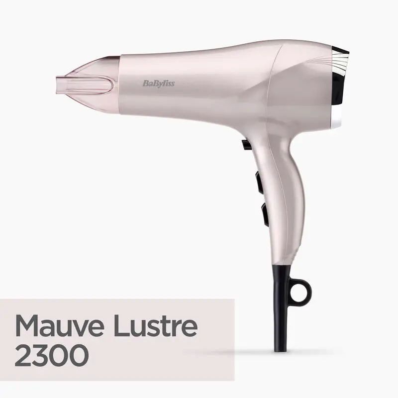 BaByliss Mauve Lustre D781E Hair Dryer Photo 2