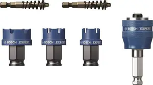 Bosch EXPERT Sheet Metal Power Change Plus Hole Saw Set with Power Change Plus system for precision metal cutting