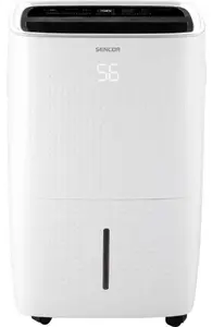 Viedais portatīvais gaisa sausinātājs Sencor SDH6025WH ar 60 l/dienā jaudu, Wi-Fi, oglekļa filtru, 3 ātrumiem un 4 režīmiem