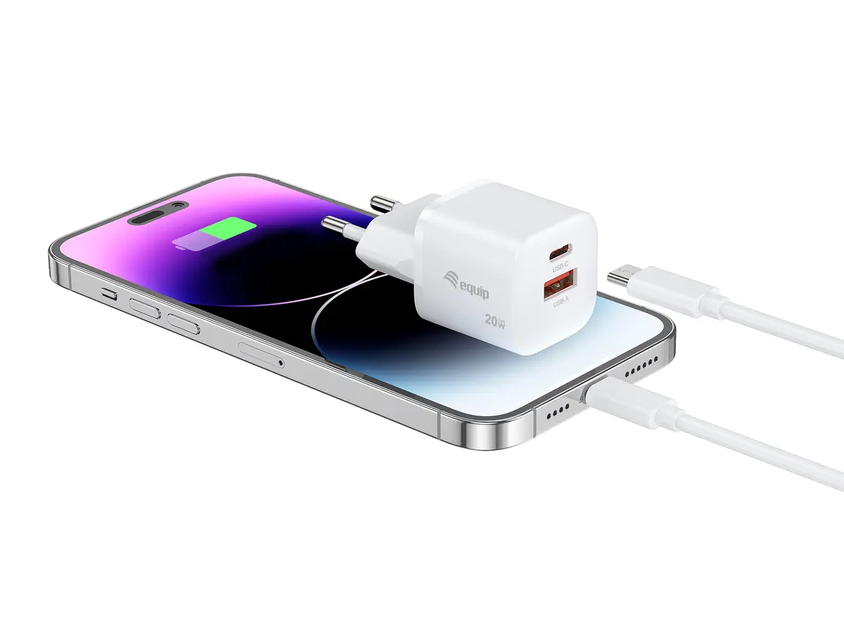 Equip 2-Port 20W GaN USB PD Charger Photo 3