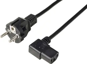 Renkforce Силовой кабельный соединитель 3.00 м Черный RF-7176942