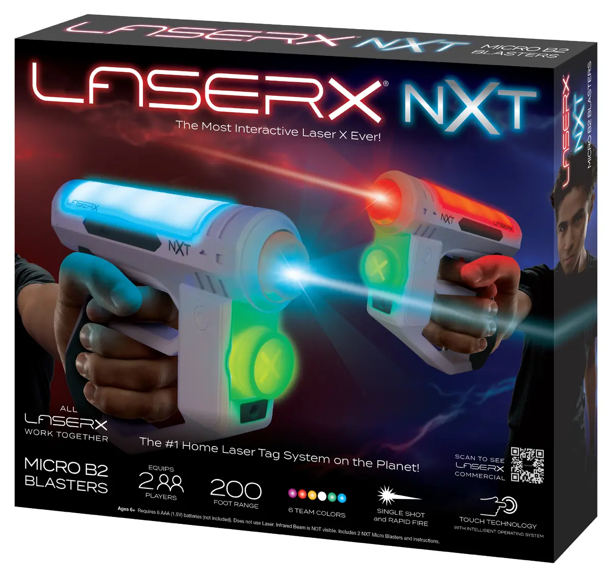 Игрушечный бластер Laser X Nxt Micro B2 Photo 2