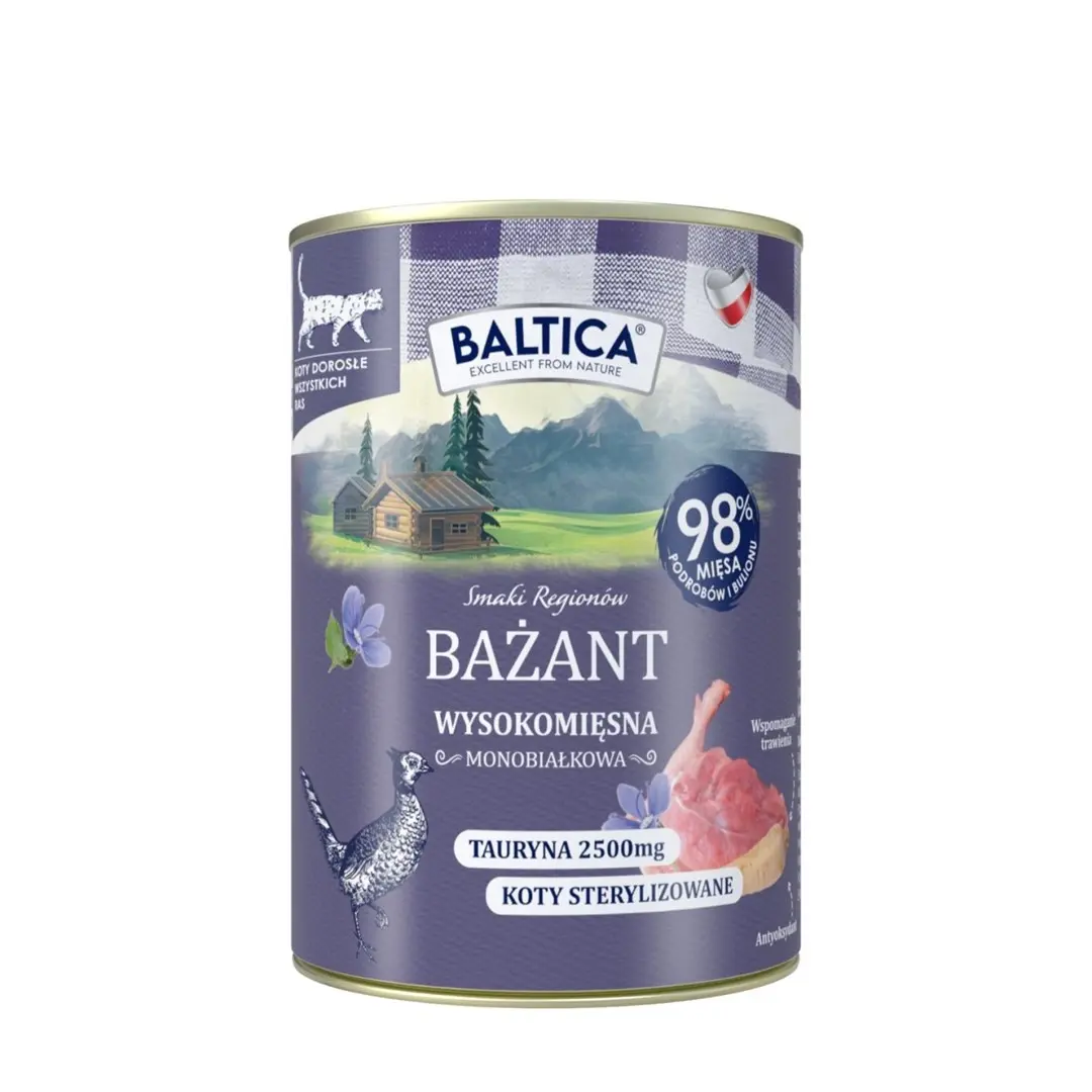 BALTICA SMAKI REGIONÓW Barība pieaugušiem kaķiem