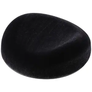 Renkforce RF-5873144 Wrist Rest made of Polytetrafluoroethylene, Polyurethane, and Velvet in Black