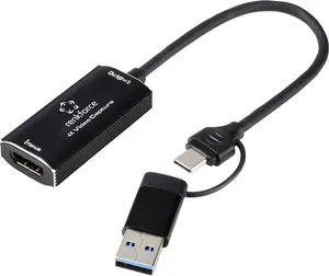 Система видеозахвата Renkforce RF-4KVC-100 USB Plug and Play