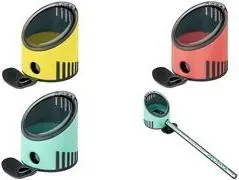 Staedtler NORIX Round Pencil Sharpener for Pencils up to 8.2 mm Diameter with 23-Degree Sharpening Cone Assorted Colors