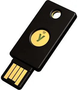Yubico YubiKey 5 NFC Hardware Security Key with USB-A and NFC Authentication Support
