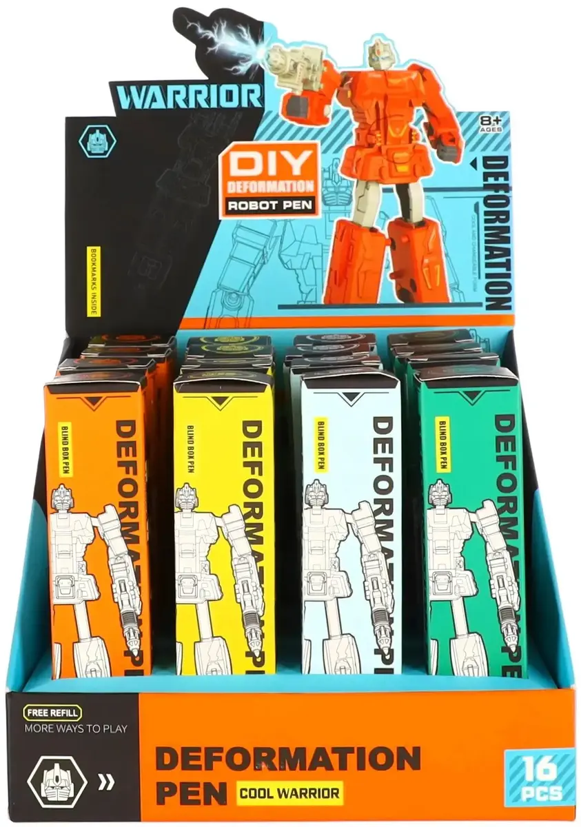 Mega Creative Robots 2-vienā Pildspalva LM658-2