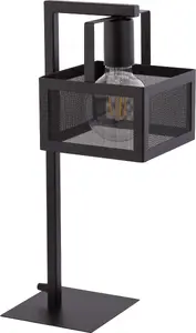 SIGMA ALBERT 50241 Black Table Lamp Nightstand Light