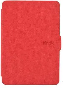 Grāmatas vāciņa e-grāmatu lasītāja futrālis sarkans Kindle Paperwhite 1, 2 un 3