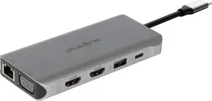 Adesso Plusonic PSUC0216 USB-C Docking Adapter 8-in-1 USB Type-C Hub