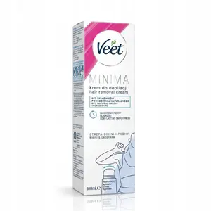 Крем для депиляции Veet Minima для чувствительной кожи зоны бикини и подмышек с аппликатором 100 мл