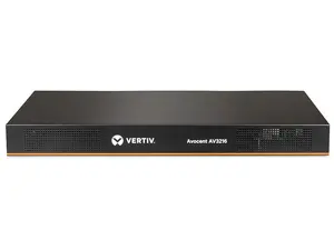 Avocent AutoView AV3216 KVM Switch with 16 KVM Ports, 2 Local Users, and 1 IP User for Rack Mounting