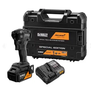 Bezvadu triecienuzgriežņatslēga DeWalt DCF86MP1T McLaren 18V XR ar 5.0Ah akumulatoru