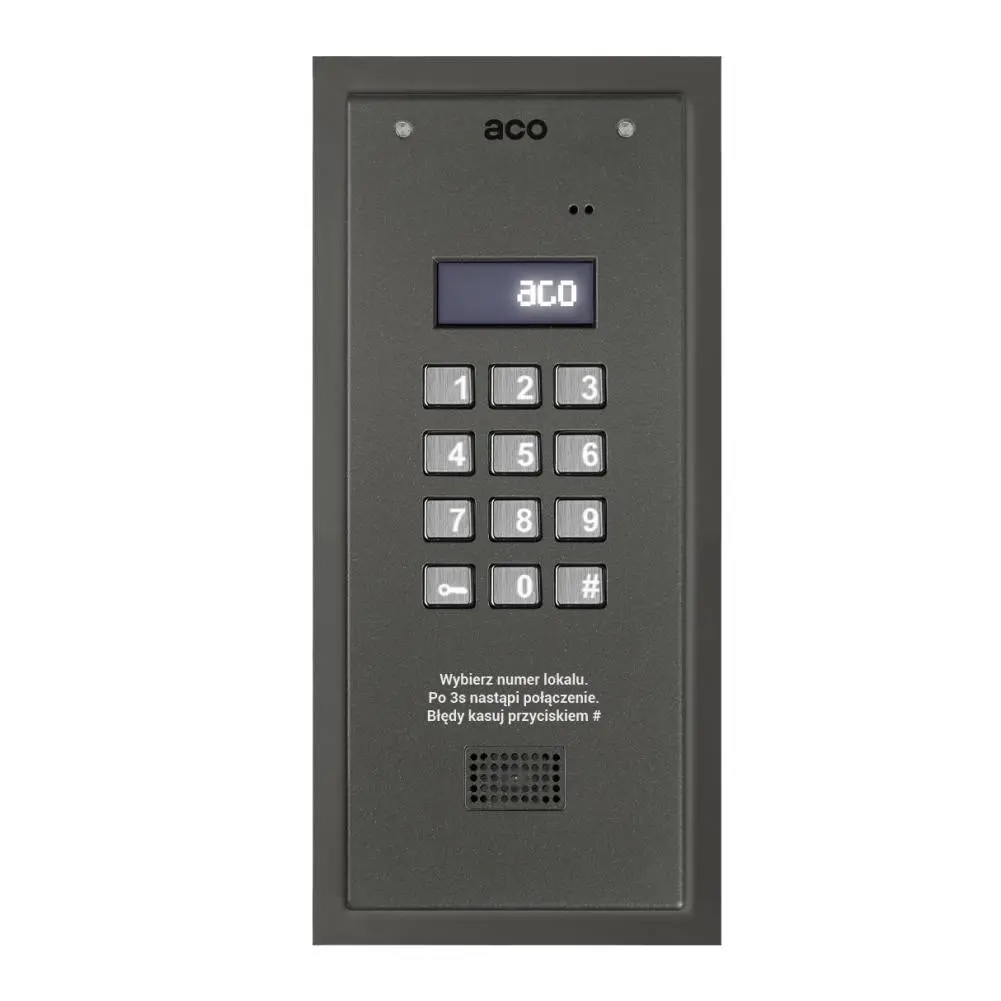 ACO CDNP7ACC ST (G3) Domofona vadības