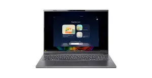 Acer Aspire 16 AI A16-52M-70U7 klatpats ar 16 collu WUXGA displeju, Intel Ultra 7 256V procesoru, 16GB RAM, 512GB SSD, Windows 11 Home, pelēks