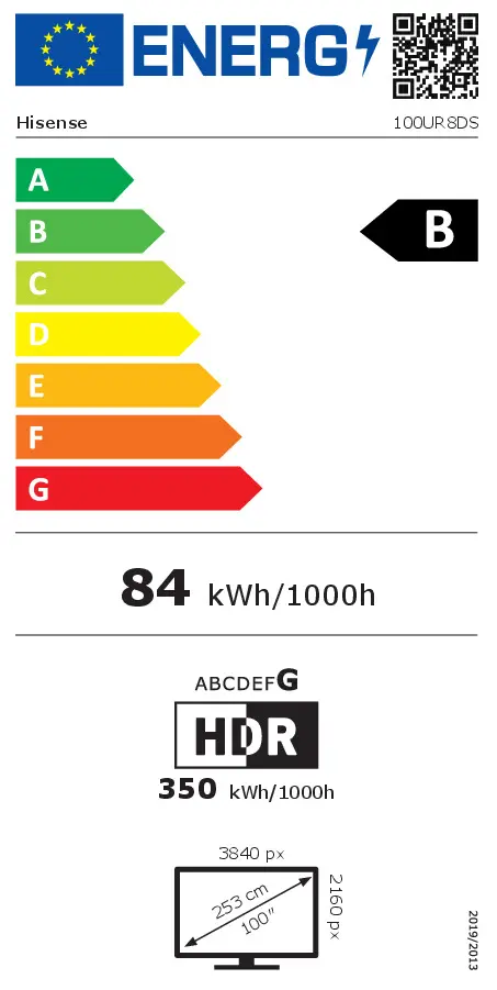 Hisense 100UR8DS 4K Ultra HD Smart TV Photo 16