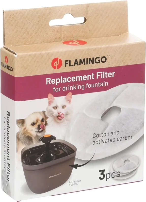 Фильтры для фонтана Flamingo Flowie 526135, 3 шт Photo 2