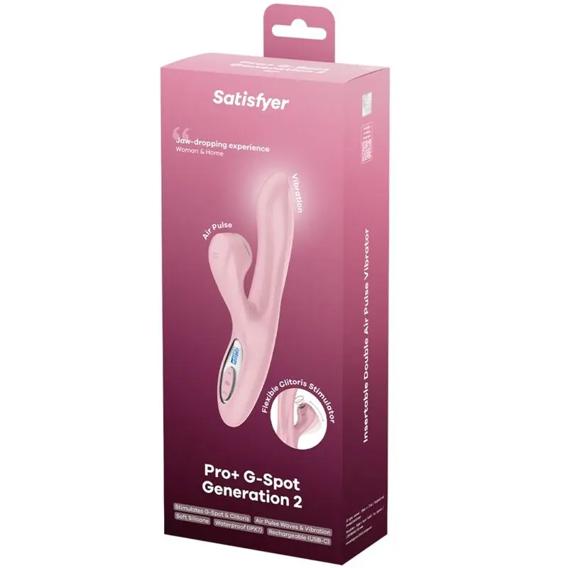 Satisfyer Pro+ G-Spot Generation 2 Pink Rabbit Vibrator Photo 8