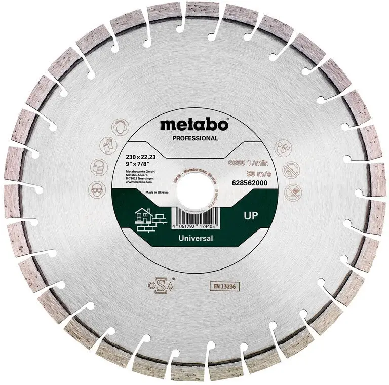 Metabo Professional Dimanta Griešanas Disks Universāls