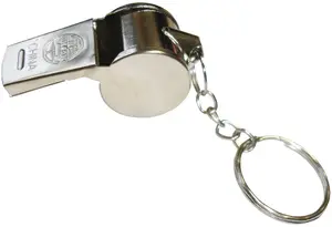 Kubisport Metal Sports Referee Whistle with Pea