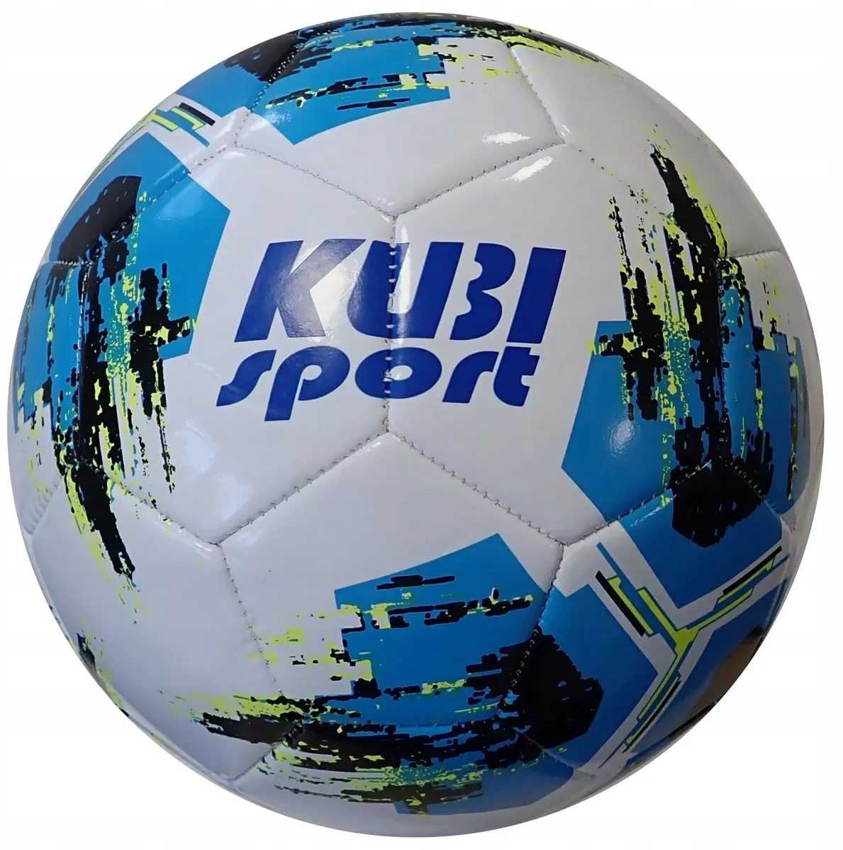 Kubisport 5. izmēra zila futbola bumba