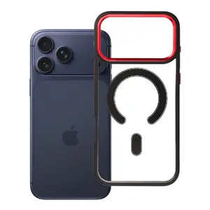 Чехол для смартфона Riff Edge Mag для Apple iPhone 17 Pro Max и 18 Pro Max Черный и Красный Магнитная Накладка