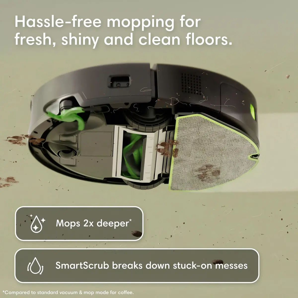 iRobot Roomba 115 Combo robota putekļusūcējs melns Photo 6