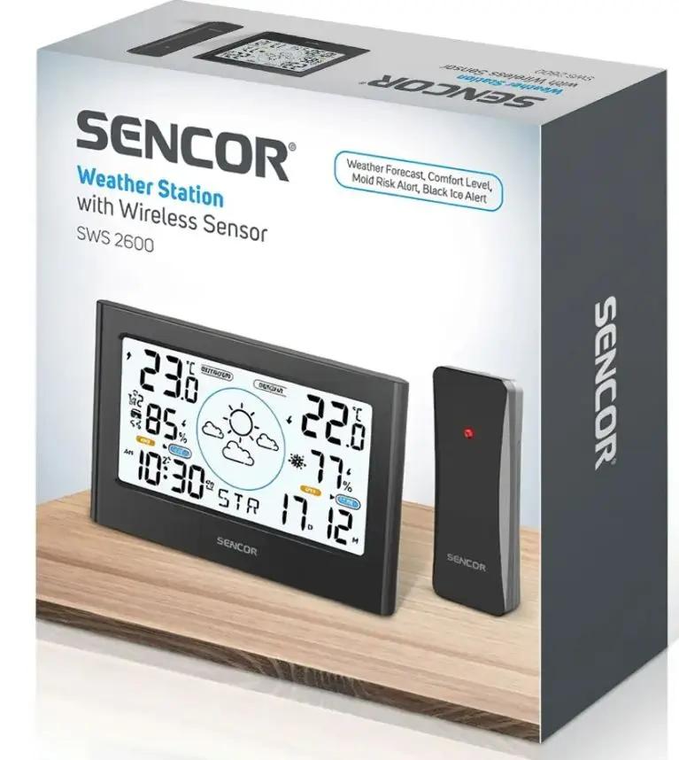 Sencor SWS2600 Laikapstākļu stacija Photo 4