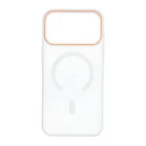 Прозрачный чехол Riff GO ORANGE Mag cover для Apple iPhone 17 Pro Max и iPhone 18 Pro Max