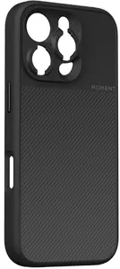 Чехол для камеры MOMENT MagSafe Apple iPhone 16 Pro Max черный из ТПУ и поликарбоната с поддержкой объективов T-Series и фильтров QuickLock