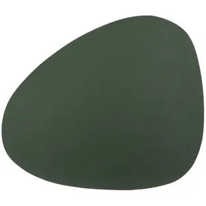 ASI COLLECTION Настольный коврик ПВХ зеленый пластиковый 43,5 x 37 см