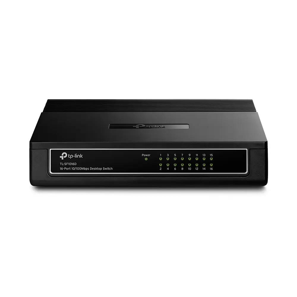 TP-Link TL-SF1016D 16 pieslēgvietu Fast Ethernet