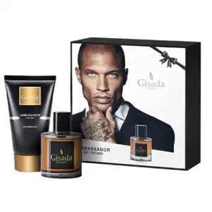 Gisada Ambassador Men Eau de Parfum 50 ml and Shower Gel 100 ml Gift Set