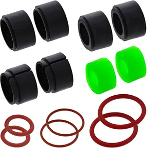 InLine 69927X Cable Sealing Kit made of Silicone in Black, Red, and Green for M20 Power Cable Couplings