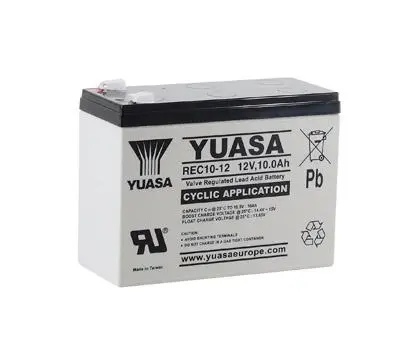 Yuasa REC10-12 Sealed Lead Acid VRLA